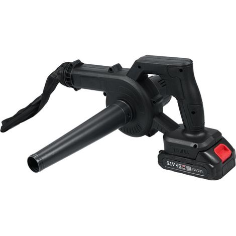 Souffleur de Feuilles, 21V Souffleur sans Fil avec Batterie et Chargeur, souffleur sans Fil, Nettoyage déneigement souffleurs de Feuilles pour Feuilles de Jardin,Les Copeaux de Bois (1/5)