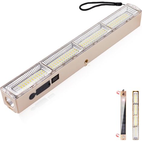 Lampe de camping magnétique Lumière de tente extérieure USB Rechargeable Accessoires de camping Portable Baladeuse LED pour Garage Camping, Pêche (1/5)