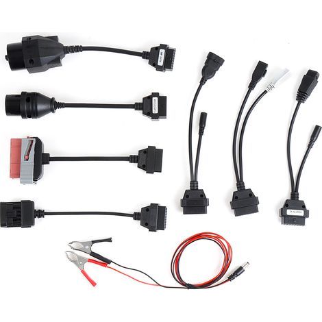 8Pcs OBD2 Car Diagnostic Extension Cable OBD2 Auto Car Diagnostic Cable Connector Diagnostic Tool Car Accessories (1/5)