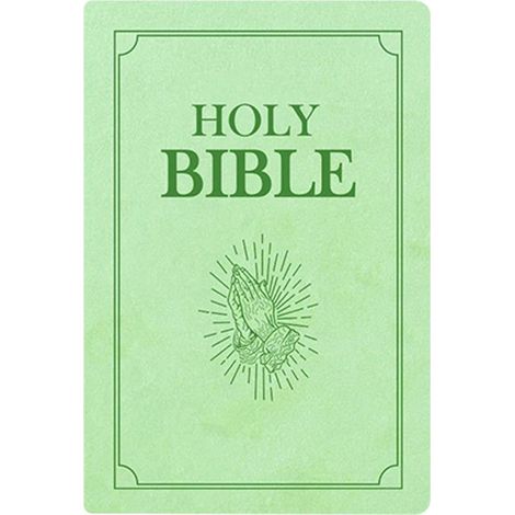 KLVGTIFS PU - Coussin douillet avec livre biblique à ouvrir, oreiller en peluche pour enfants, cadeau idéal pour les câlins sur le thème de la Bible.