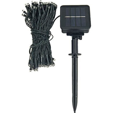 Lampes à guirlandes solaires pour l'extérieur 2 packs de 39ft 100 LEDs (1/5)