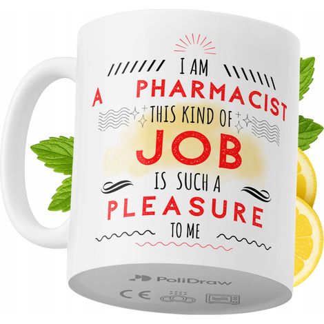Lustige Kaffee- oder Teetasse für Apotheker mit witzigem Textdesign – ideal für Geburtstage, Namenstage, Feiertage und besondere Anlässe. Hochwertige Tasse für Zuhause, Büro und Arbeit. Farbe: Weiß, 3
