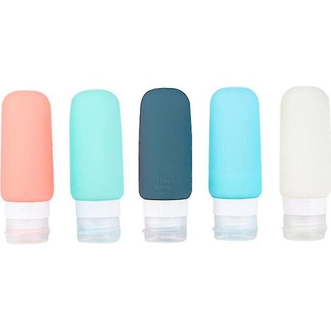 Lot de 5 flacons de sous-emballage en silicone