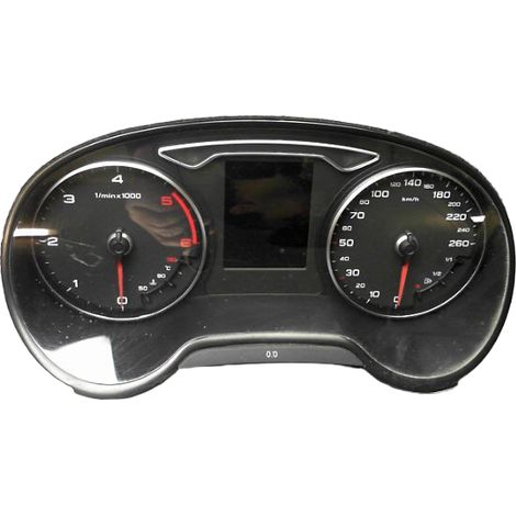 [PRODUIT D'OCCASION] Bloc Compteurs AUDI A3 Sportback II Phase 1 (8p) 2004-2008 ♻️ Ref Oe. 8v0920871c - Garantie à vie (1/3)