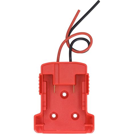 Adaptateur batterie lithium pour outil électrique, connecteur d'alimentation avec faisceau 12AWG, dock de batterie (1/5)