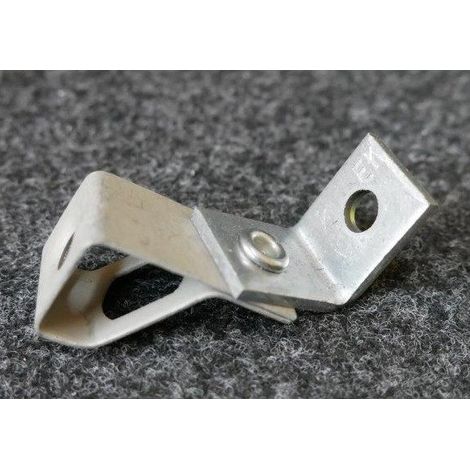 Support tige de suspension support d'angle trou1 7mm trou2 M8 taraudé (à l'unité) M8TIB Caddy Nvent