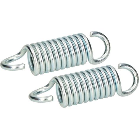 Lot de 2 ressorts oscillants pour fauteuil suspendu 7 mm 10 tours galvanisés (1/5)