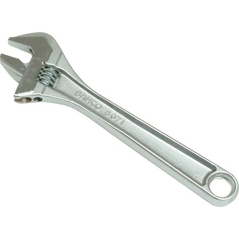 8069c Chrome Adjustable Wrench 100mm (4in)
