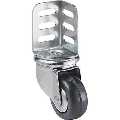 Lenkrolle mit Platte, Durchmesser 50 mm Cime