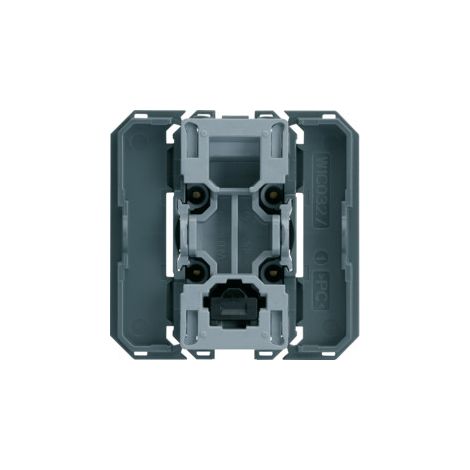Hager – Permutateur gallery 2 modules WXF010 – Polycarbonate blanc pur – Indice de protection IP21 – Mécanisme 1 poste (1/5)
