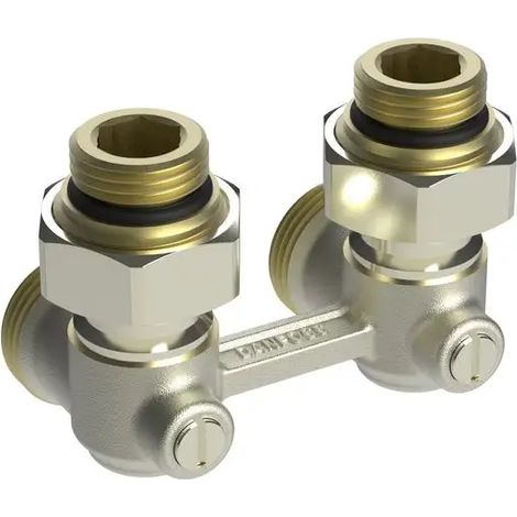 Danfoss Raccordo universale RLV-KB per radiatori a valvola, radiatore R 1/2, angolo, 003L0394