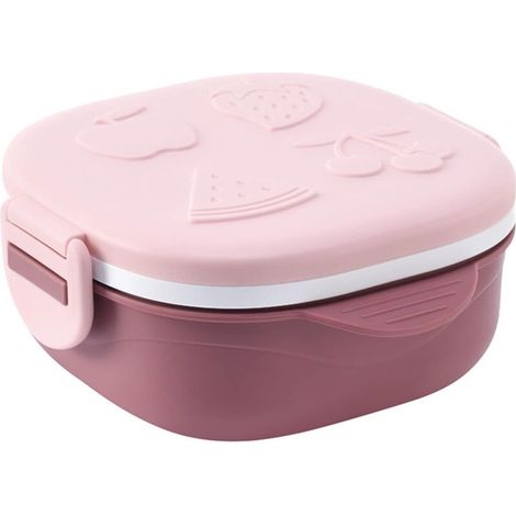 Boîte à lunch pour enfants，Rose-