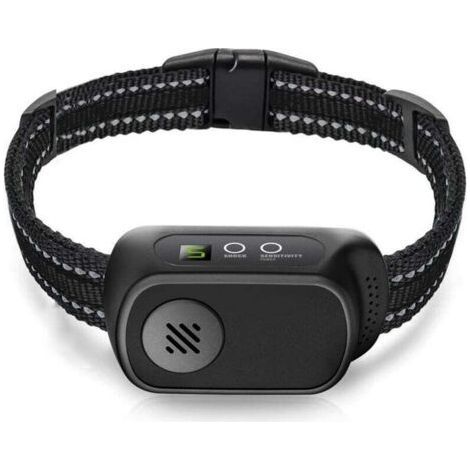 Rechargeable Automatic Anti-bark Collar for Dogs, 5 Adjustable Sensitivity Levels, Vibration, Static Shock and Sound Modes, Suitable for Small Dogs, Medium, Large (1/3)
