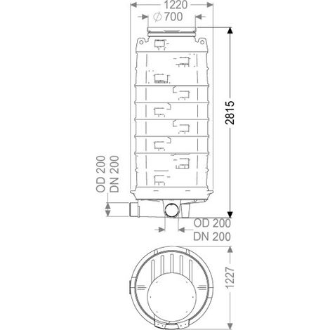 KESSEL 882570 Tête de regard standard GT LW1000