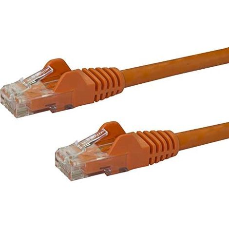 Cable de Red Rígido UTP Categoría 6 Startech N6PATC10MOR 10 m Naranja (1/3)