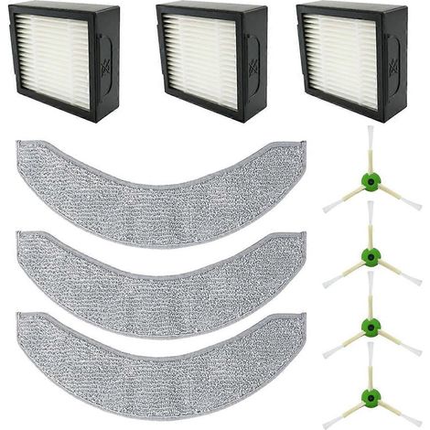 Kit pour iRobot Roomba Combo J7+ Plus : filtre et brosse latérale principale (1/5)