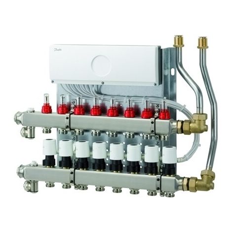 Wolf Heizkreisverteiler mit Regler CUC 7 Heizkreise, UF-Control 230V, 2072447