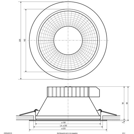 EVN LED-Deckeneuchte CCT Switch ML DSR54200125