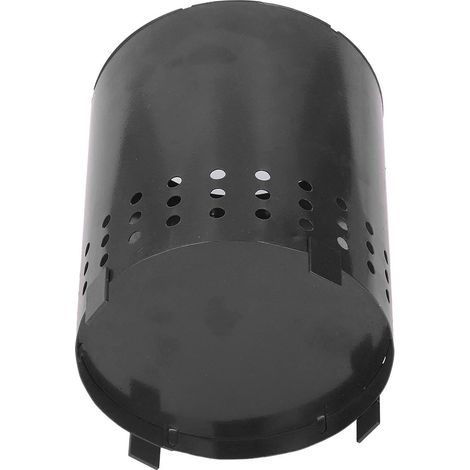 Foyer extérieur portable sans fumée, à poser sur une table, avec support, en fer forgé, pour le camping ou la cour (noir). (1/5)