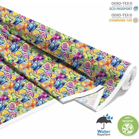 TESSUTI DECORATIVI PER ESTERNI OXFORD - Motivo Cocktail DX8719 (1/5)