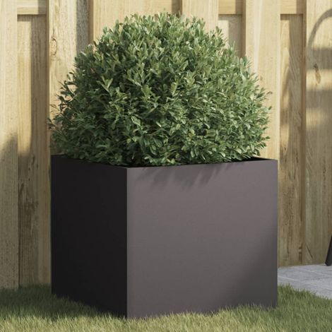 Jardinière noir 42x40x39 acier laminé à froid (1/5)