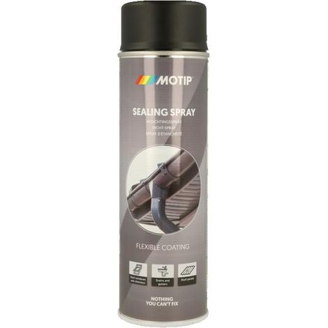 Produit d'étanchéité - Noir - Scelle et comble les fuites - Gouttières, aérations, évacuations - MoTip