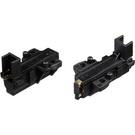 COPPIA SPAZZOLE CARBONCINI MOTOR CESET LAVATRICE CANDY HOOVER GASFIRE IBERNA SP3 (1/2)