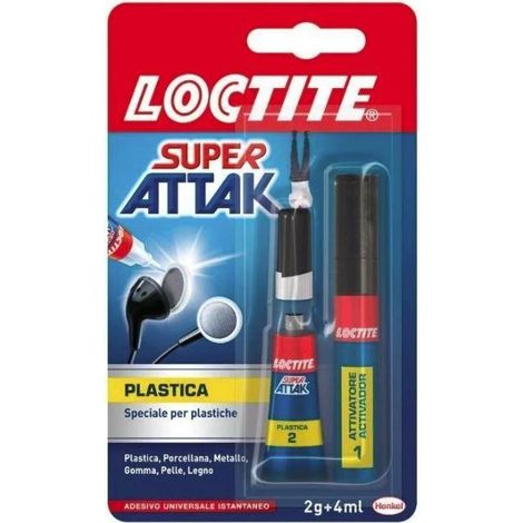 Pegamento Superattak Plástico G 2+4 Loctite (1/2)