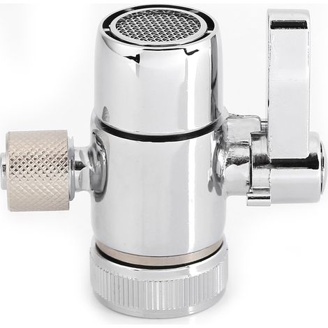 Adaptateur de robinet, vanne de dérivation, filtre à eau sur comptoir, connecteur 3/8 pouce