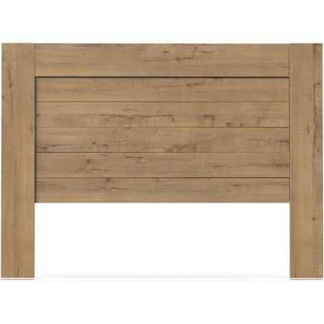 Cabecero para cama matrimonio Aroa acabado roble gold, 120cm(altura) 164cm(ancho). (1/4)