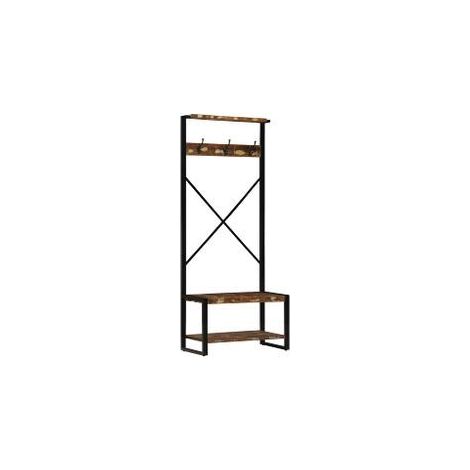 Porte-vêtements multicolore 80x40x190 (1/5)