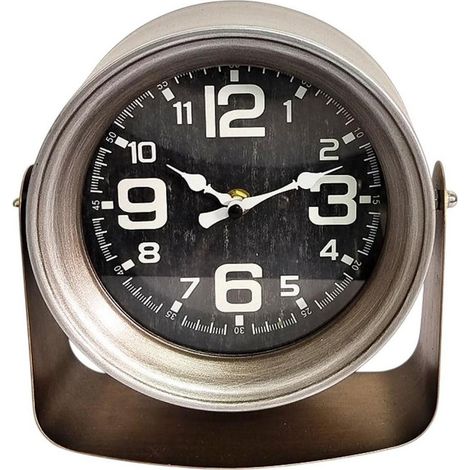 Round Table Clock - L7 x W21 x H20 cm