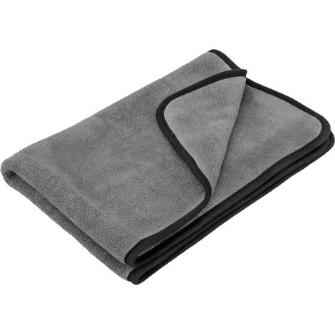 Premium Quality, panno in microfibra double-face - 50x70 cm - Grigio