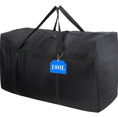 Sac de Déménagement 180L Sac de Rangement Oxford 600D Pliable (1/5)
