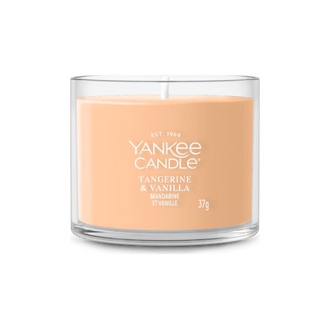 Candela Tangerine & Vanilla 37g Arancione Yankee Candle