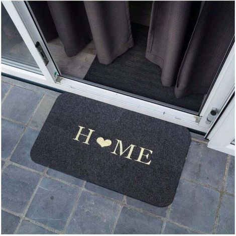 Tapis de cuisine, paillasson d'entrée, absorbant, lavable, antidérapant, tapis d'intérieur - 40x60 cm 1 pièce
