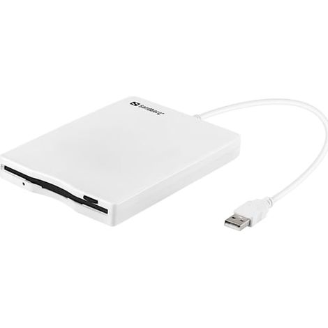 Sandberg 133-50 - Lettore di Dischetti Floppy USB Esterno, Compatibile con Windows e Mac