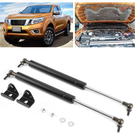 2 pièces vérins de capot moteur à gaz pour Nissan Navarra NP300 D23 (2014-2018) - Supports hydrauliques de hayon