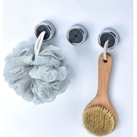3 Porte-Torchons Autocollant, Ronde Porte Torchon Ventouse, Attache Torchon, Accroche Torchons Adhesif, Sans Perçage Ronde Crochet à Serviette, pour Salle de Bain, Cuisine et Ménage (1/5)