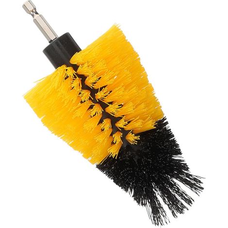 Brosse de Nettoyage pour Perceuse Adaptée Sols Cuisine Salle de Bain Joints Carrelage Voiture Nettoyage Polyvalent (1/5)