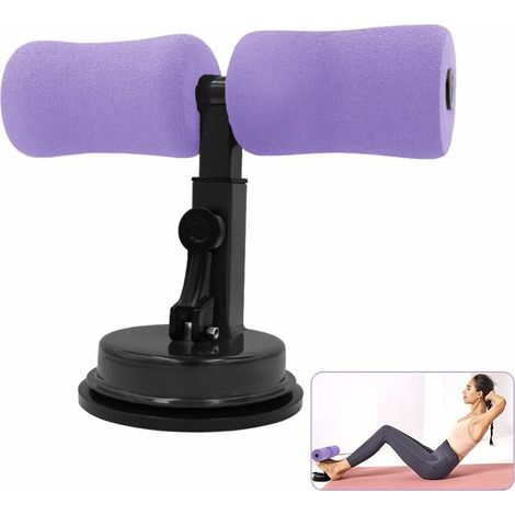 Barre Situp Auto-Aspirante, Dispositif Assistant de Redressement Assis, Barre de Redressement Portative, Portable Sit-Up Bar Aid-Accessoires, Outil d'exercice Multifonctionnel pour Le Ventre, (1/5)