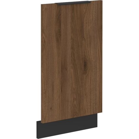 Frontblende für vollintegrierten Geschirrspüler 45 cm Küche MONZA Okapi Nußbaum (1/4)