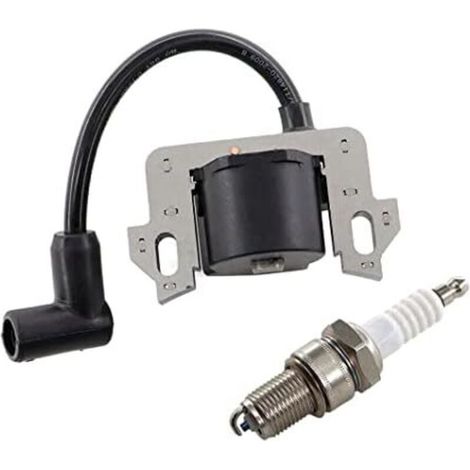 Zündspule mit Zündkerze für Honda Rasenmähermotoren GCV160, GCV135, GCV190, GSV160, GSV190, GC135, GC160, GC190, GC160A, GC160LA, GC190A, GC190LA, HRB216, HRR216, HRS216, HRT216 (1/4)