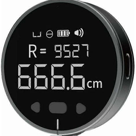 Télémètre 9,99 m, télémètre portable avec règle électronique, télémètre numérique portable, mètre ruban électronique, mètre ruban électronique, ruban M (1/5)