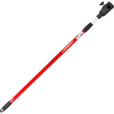 Teleskopischer roter und schwarzer Verlängerung mit Schnitt, 2 m