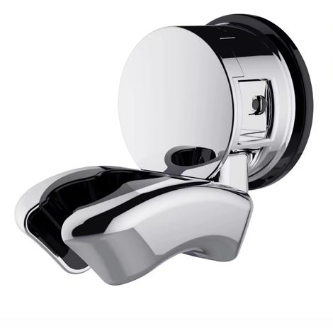 RHG Support de douche à ventouse poinçon gratuit siège de douche de douche solide accessoires de salle de bain fixes- (1/5)