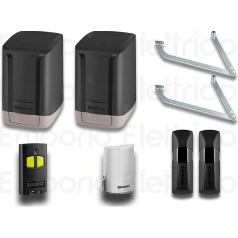 beninca kit d'automatisation à bras articulé pour portails battants 24V 959007002 ksam plus (1/2)