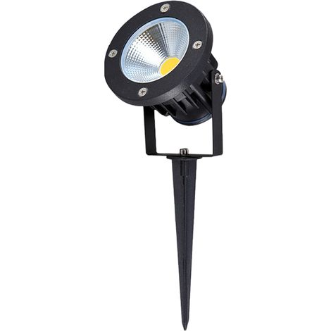 1 Projecteur LED 10W, angle réglable, éclairage extérieur, pour jardin, terrasse, garage (1/5)