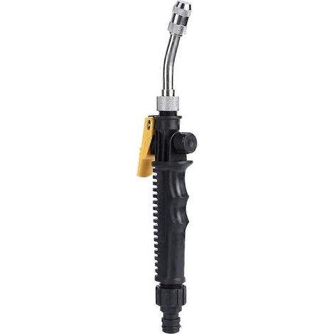 High-Pressure Garden Hose Nozzle Sprayer, 360 Rotating Long Rod Spray Gun for Watering Plants, Car Wash, Patio, and Pets (1/5)