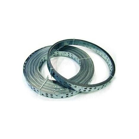 BANDA LAMIERA FORATA mm40x1,2 mt.10 ZINC